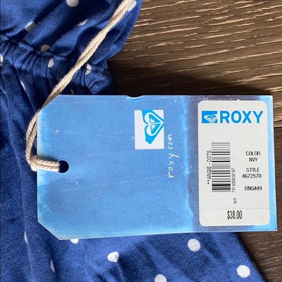 Roxy Sleeveless Polka Dot Top - NWT - Picture 4 of 6